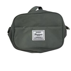 NWOT Floless Green Cosmetic Bag